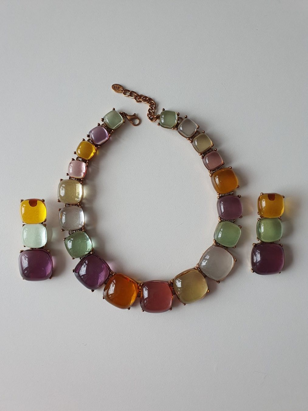 Zara Catenine: Zara Gem Kette Ohrringe set – Usato da Niederhasli venduto da zvb_fgn2 8