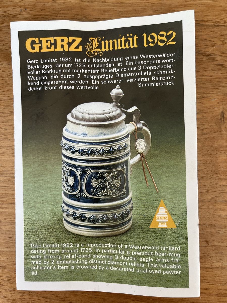 Verres: 3 Bierkrüge Gerz – Neuf (Voir description) à Fribourg par Zurbiene 5