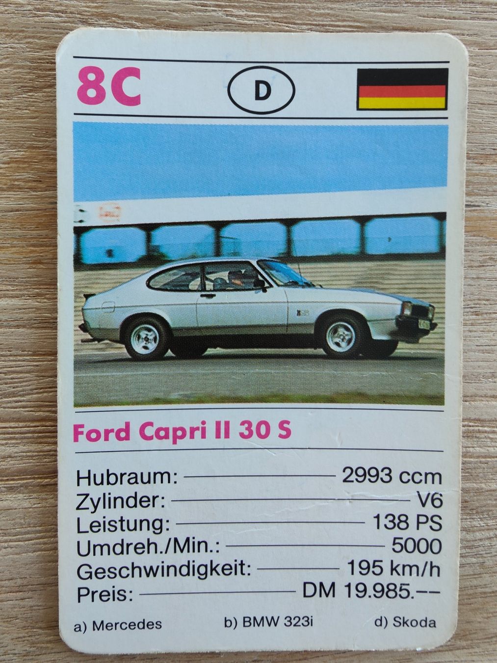 Giochi: Quartett Autos – Usato da Zuzwil SG venduto da Atalanta75 4