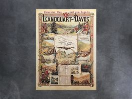 Plakat Landquart - Davos