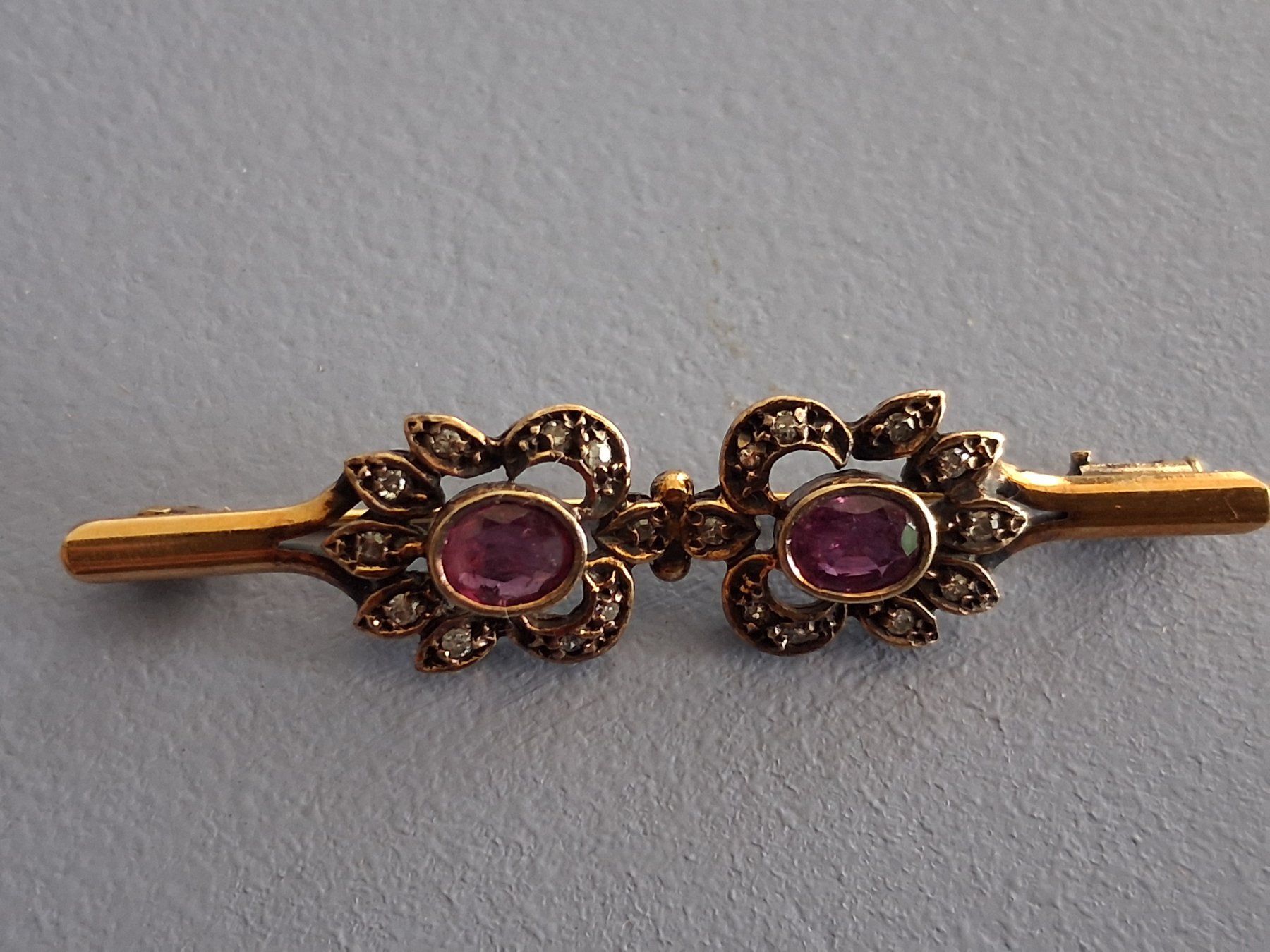 Spille & Fermagli: Brosche Gold Jugendstil – Usato da Thun venduto da gabiname