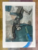 MIRER Rudolf 100 x 70 cm Originallithografie + Handzeichnung