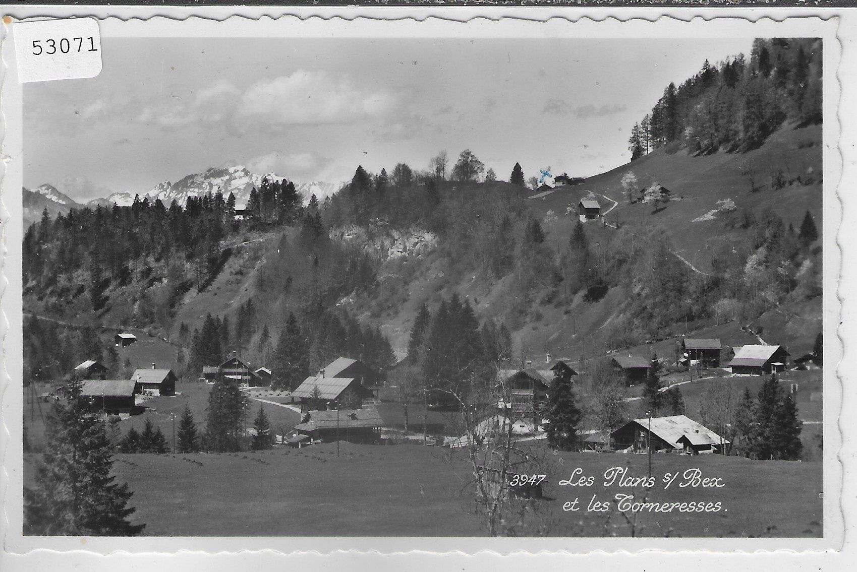 Cartoline postali: Les Plans s/Bex et les Torneresses – Usato da Ettingen venduto da Kartenplanet