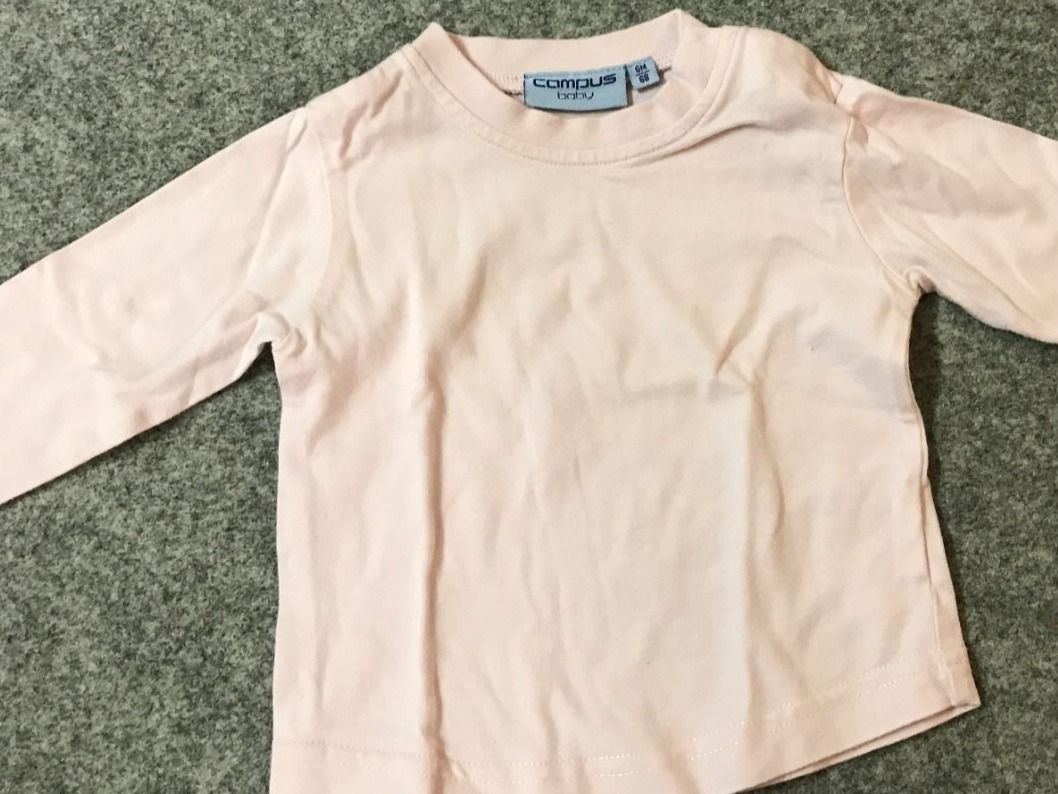 Maglioni & Felpe: Süsses rosa Langarmshirt, Campus, Gr. 68 – Usato da Guntershausen venduto da Gloominati 1