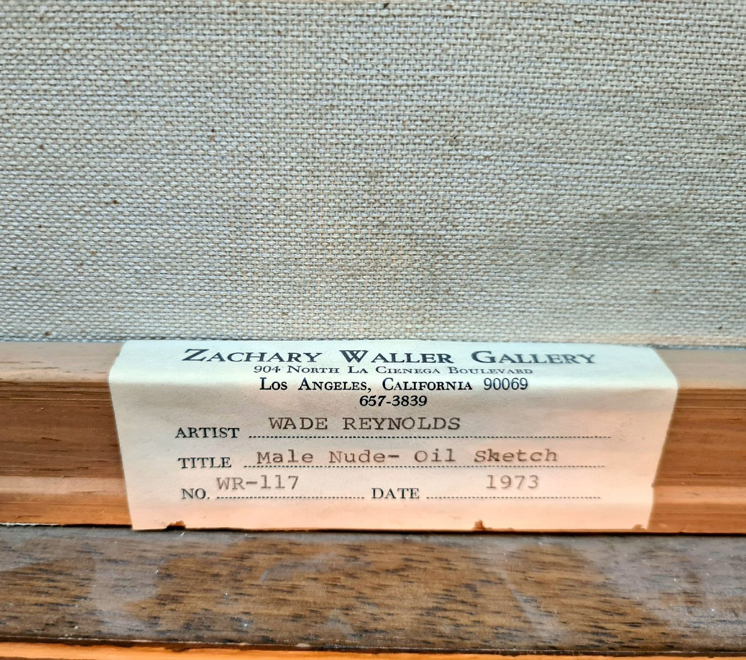 Dipinti: Akt Gemälde von Wade Reynolds 1973 – Nuovo (secondo la descrizione) da Zürich venduto da adriben 5