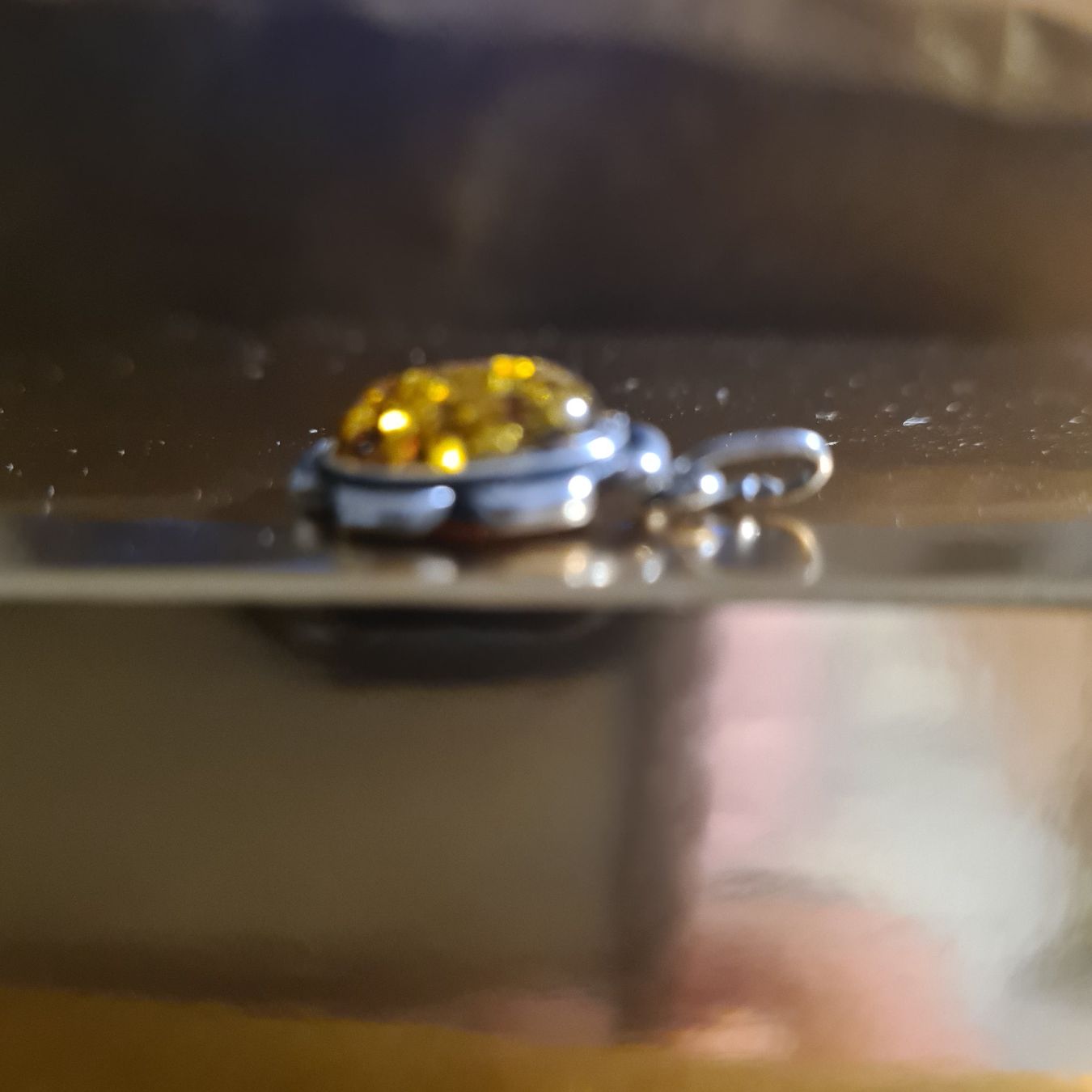 Pendentifs: Wundersschöner antiker Anhänger echter Bernstein + Silber – D'occasion à Basel par ivoli 1