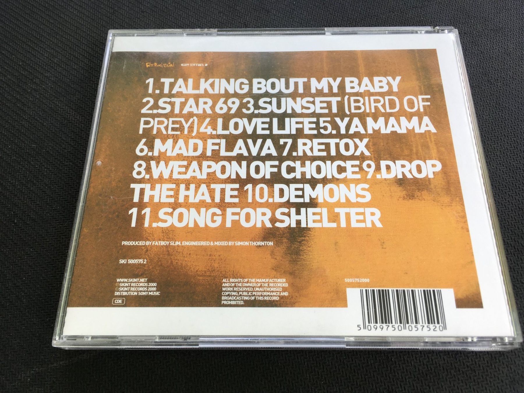 CD: Fat Boy Slim - Halfway between the gutter and the stars -CD- – Usato da St.Gallen venduto da MedienJoe 2