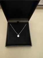 Diamantenkette 1 Karat, IGI Zertifikat, Weissgold