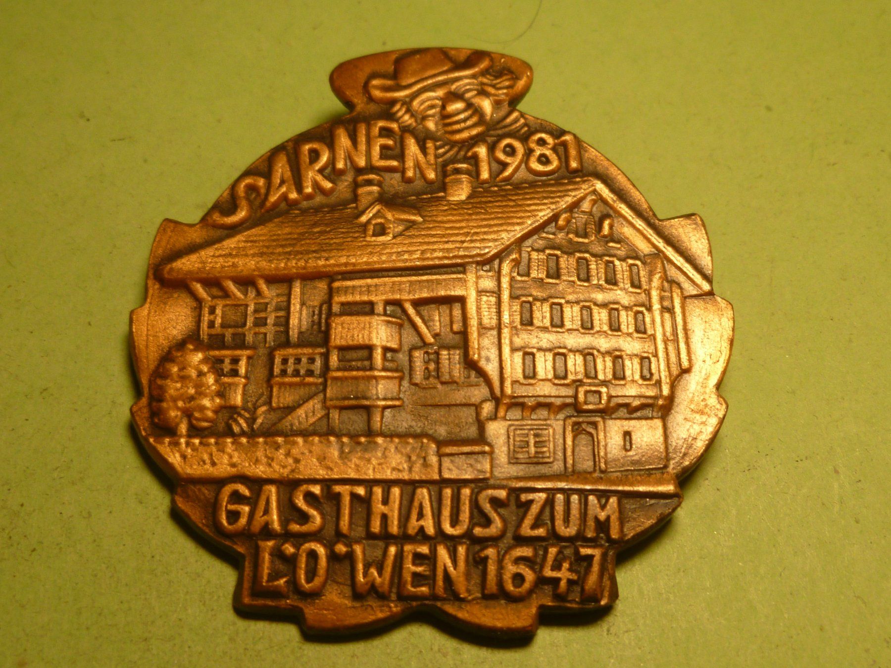 Placchette & Badge: SARNEN 1981 BRONZE – Usato da Ried (Muotathal) venduto da Mandarin02