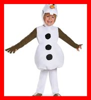 Olaf Fasnachtskostüm Eiskönigin Schneemann Frozen Grösse L