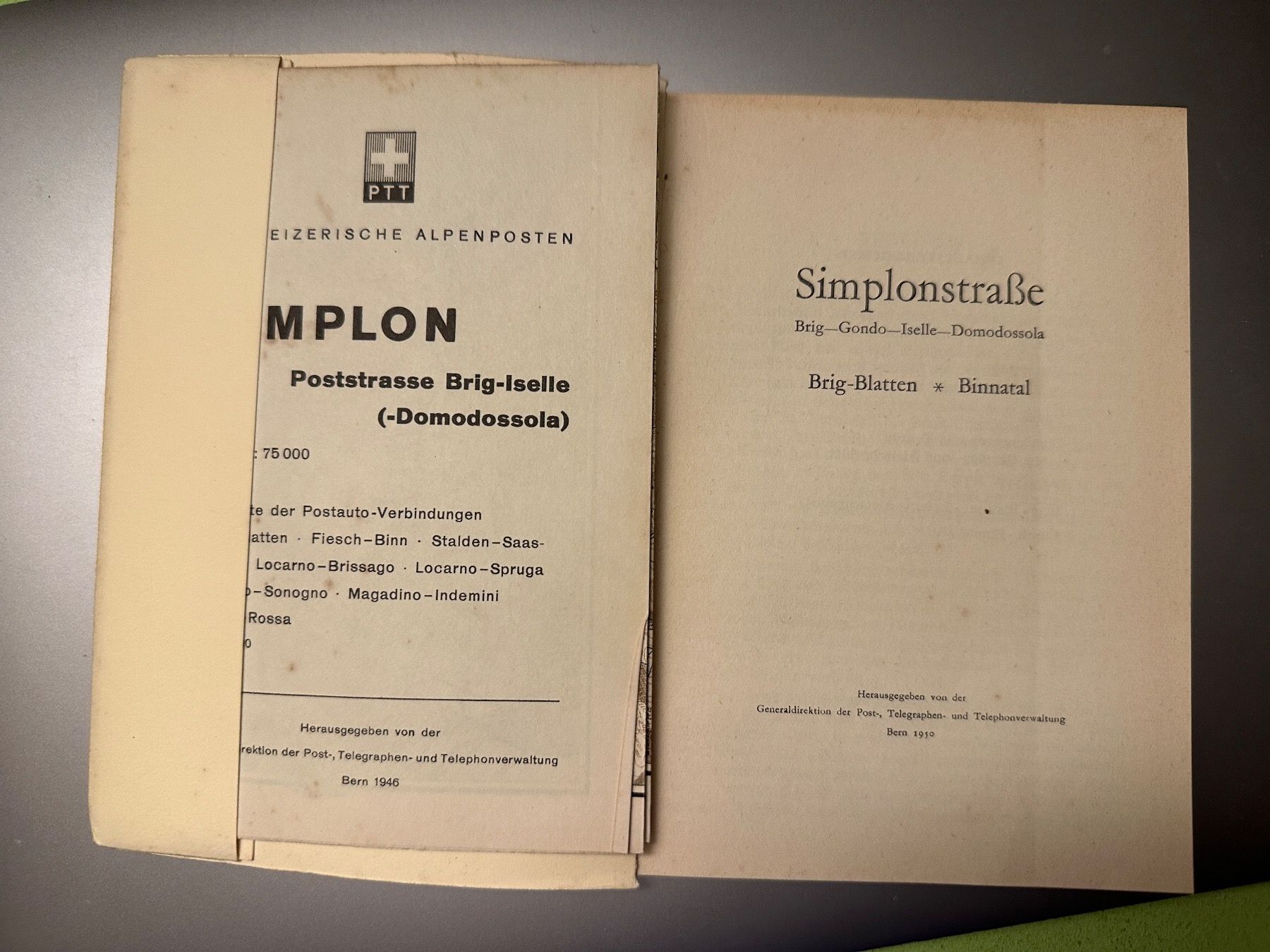 Libri: Schweizerische Alpenposten: Simplonstrasse. – Usato da Zürich venduto da allp 1