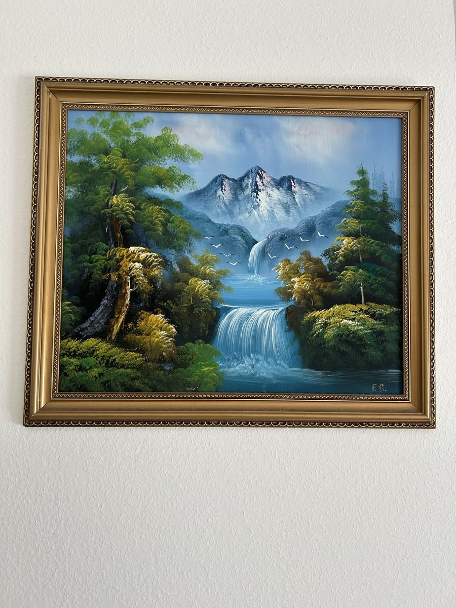 Dipinti: A landscape painting – Usato da Genève venduto da Noemie.wrmsi
