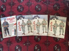5 Bücher gemäss Fotos „die schweizerische Grenznesetzung“