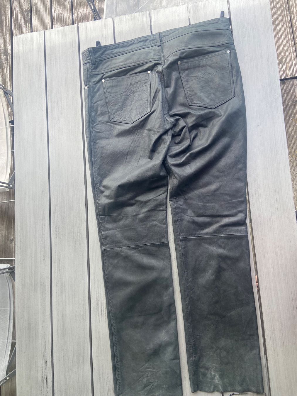 Pantaloni: Leder Motorradhosen – Usato da Altishofen venduto da Pollo5 3