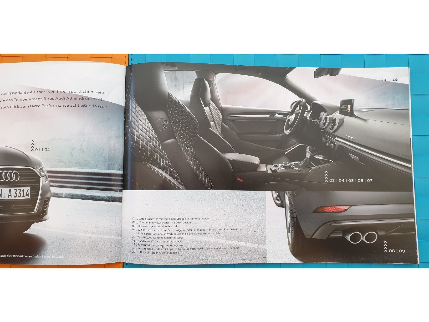 Riviste & Magazine: AUDI A3 / 8V / 2016 - Prospekt / Katalog – Nuovo (secondo la descrizione) da Viganello venduto da CARLiteratur 5