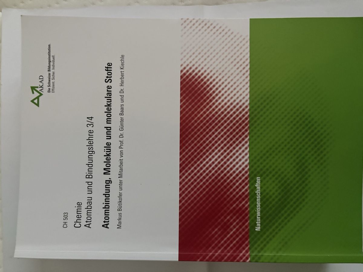 Bücher: Compendio Chemie – Gebraucht aus Allenwinden von ard_gy9p 3