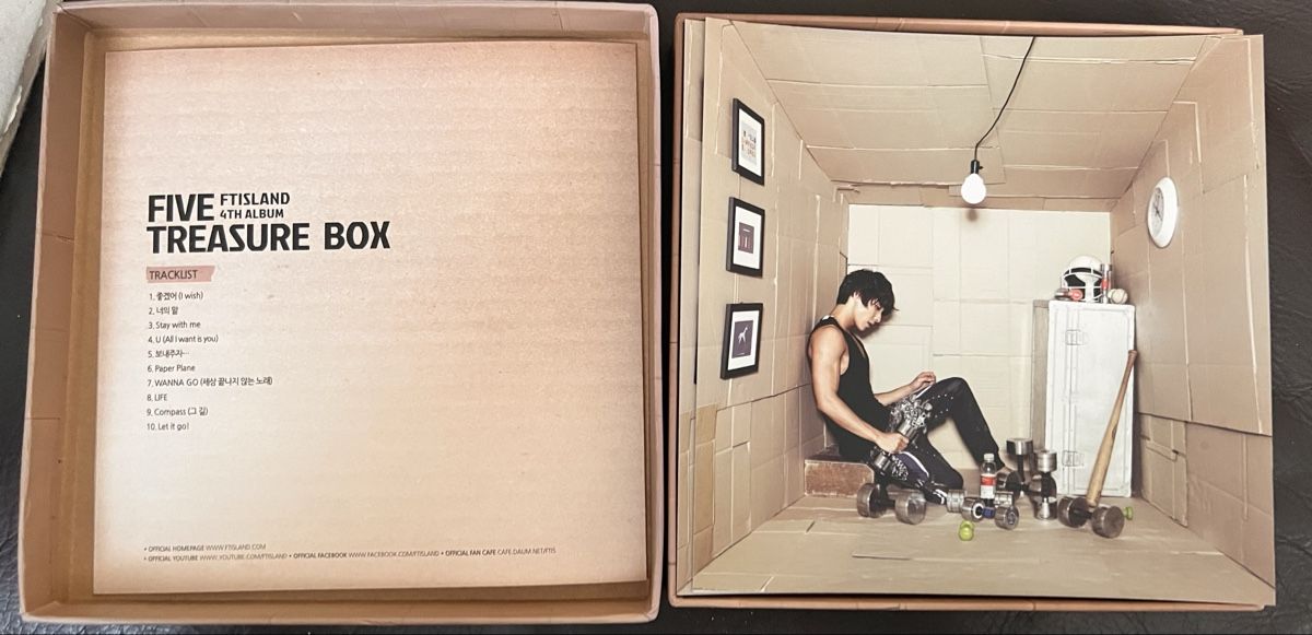 CDs: FTISLAND - Five Treasure Box 4th Album K-Pop CD – Neu (gemäss Beschreibung) aus Flumenthal von 19Frei.Wild93 2
