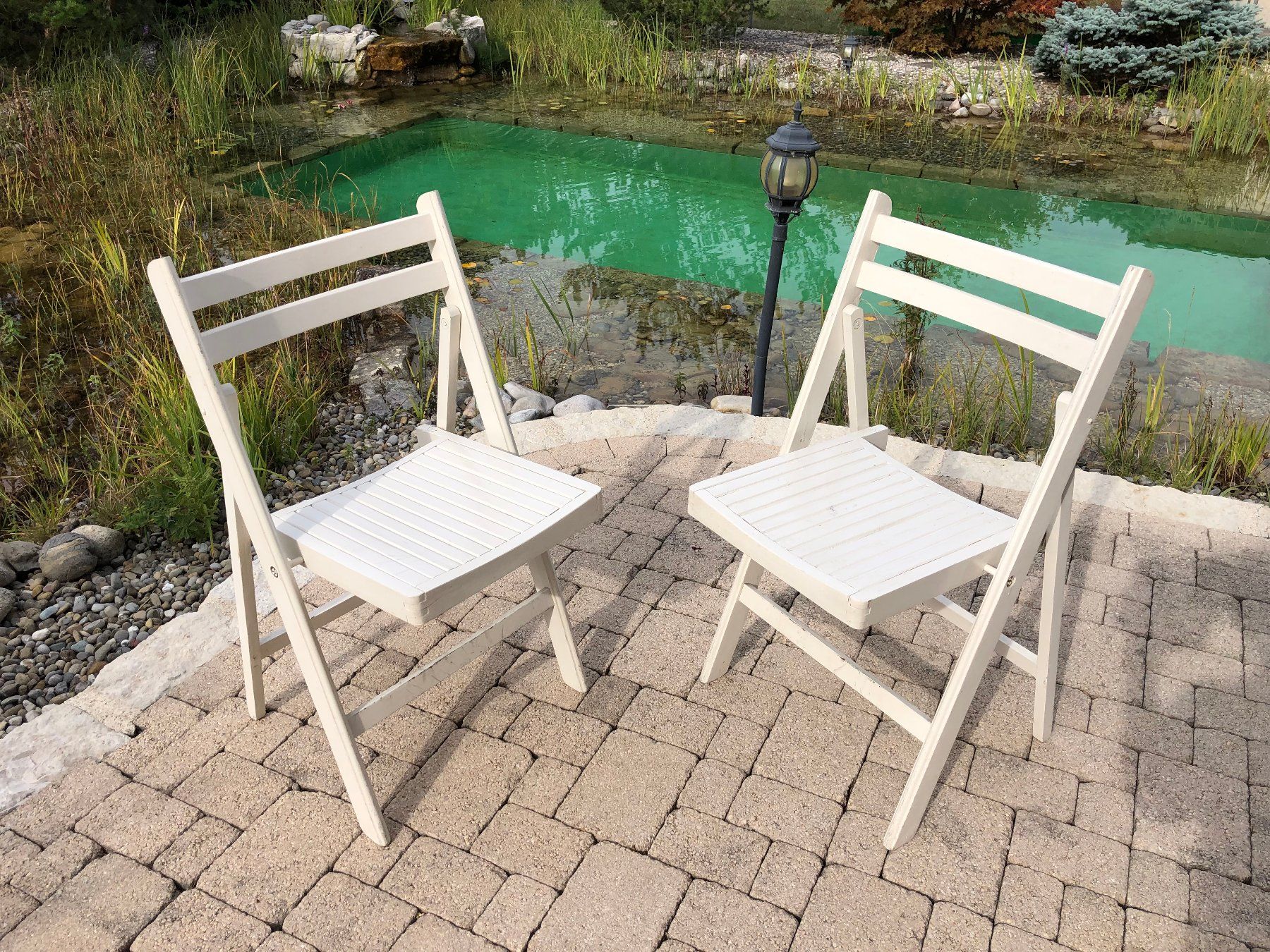 Sedie: DEUX CHAISES EN BOIS VINTAGE – Usato da Belprahon venduto da Moxford