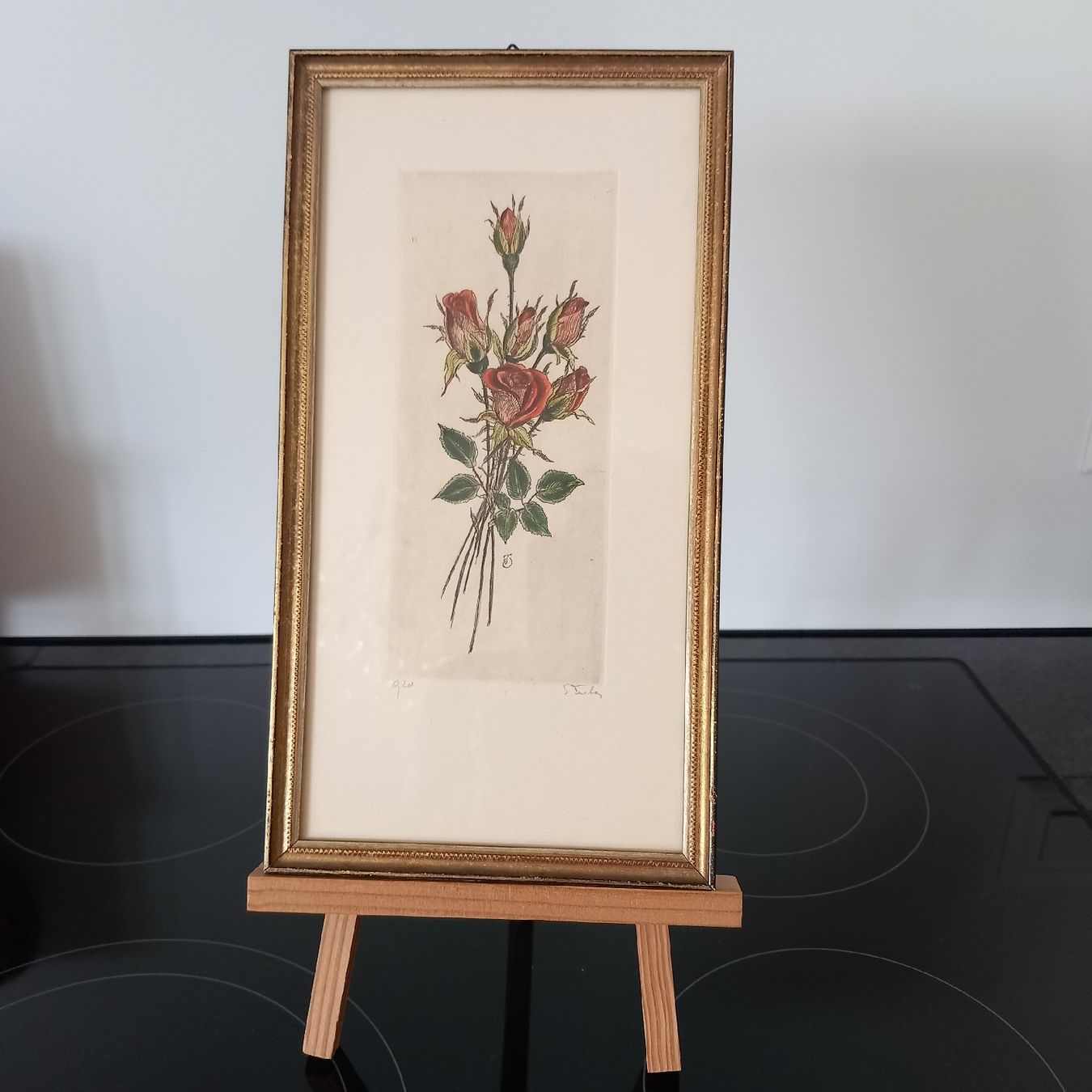 Poster & Bilder: Antikes Rosen Bild / Nostalgie – Gebraucht aus Aegerten von gismolini