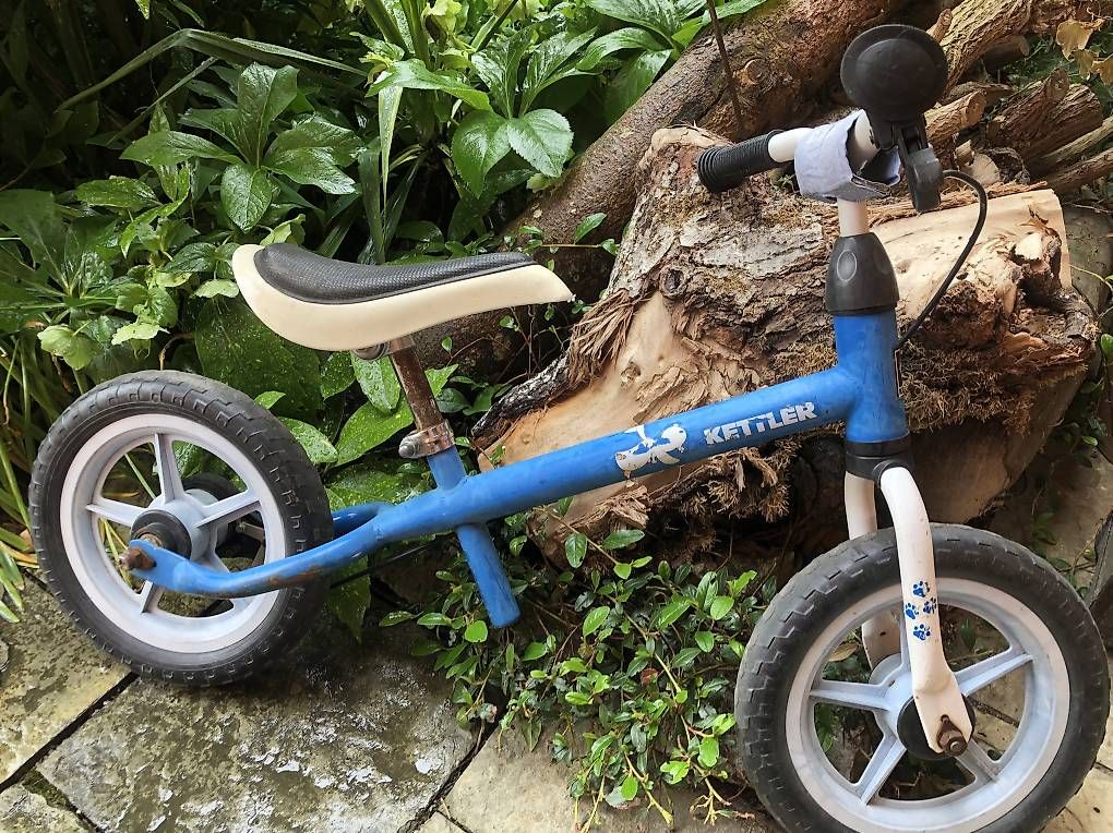 Veicoli per bambini: Kettler Laufrad blau – Usato da Langendorf venduto da Felix2017