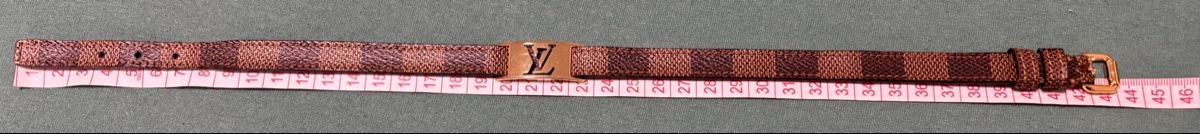 Louis Vuitton Armbänder & -reifen: Louis Vuitton Damier Ebene Sign It Double Wrap Armband – Neu (gemäss Beschreibung) aus Zollikerberg von Jvac 6