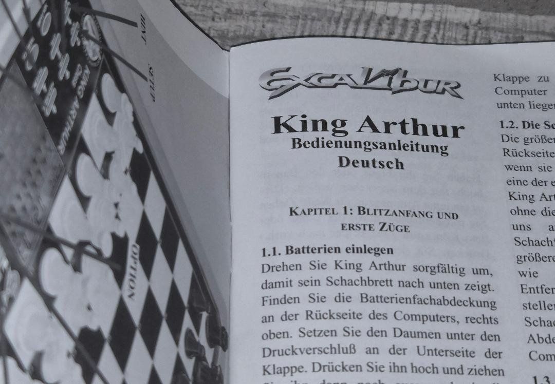 Spielautomaten: Neuwertiger Excalibur Schachcomputer, top, mit 30% Rabatt – Gebraucht aus Dielsdorf von Haesi0 6