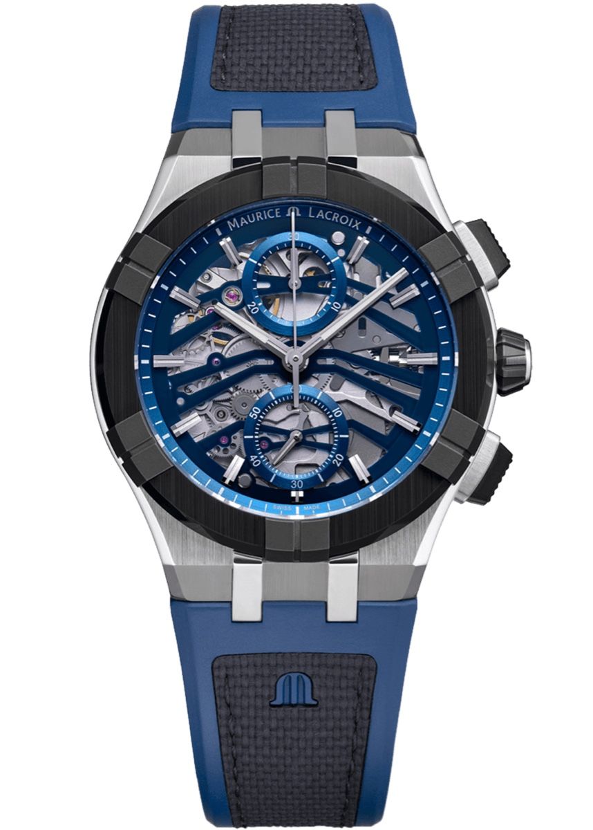 Maurice Lacroix Montres: 30% Maurice Lacroix AIKONIC AUTOMATIC CHRONOGRAPH SKELETON – Neuf (Voir description) à Winterthur par LaBodega