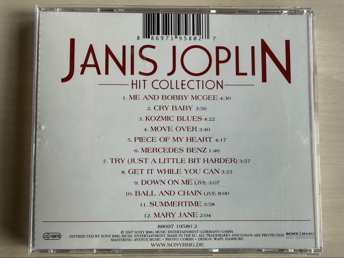 CD: Janis Joplin - Hit Collection CD – Usato da Oberried Brienz venduto da Chyara 1