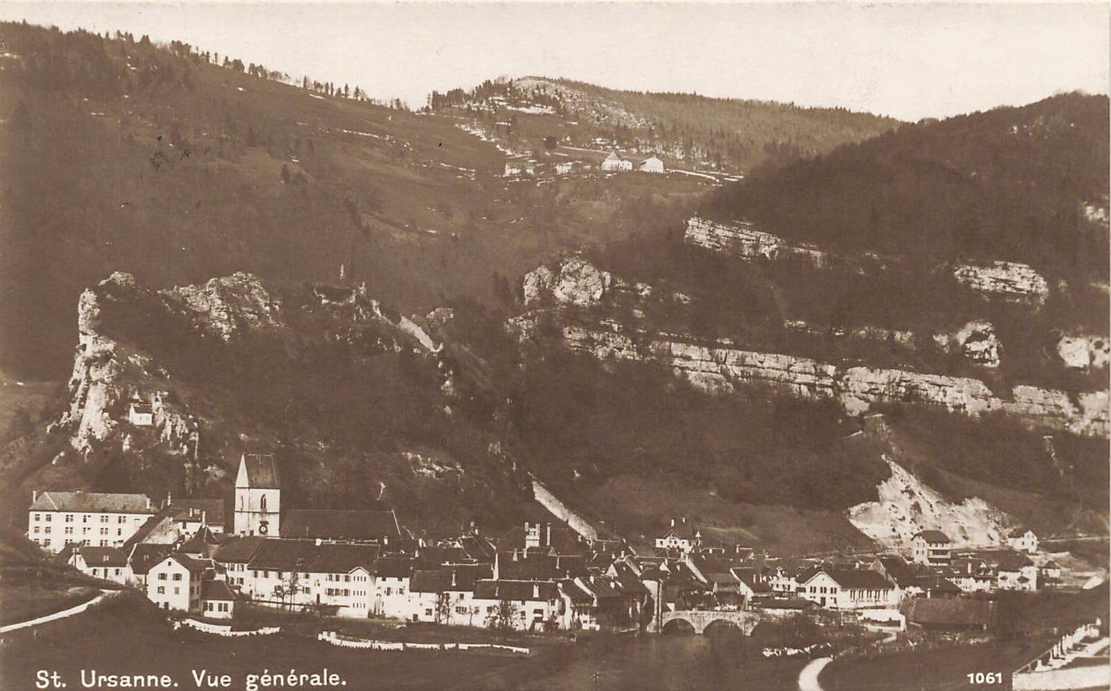 Cartoline postali: St Ursanne "JU" – Usato da Biasca venduto da Blenio71