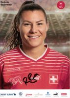 Ramona Bachmann Autogramm handsigniert Schweiz 2022 SELTEN