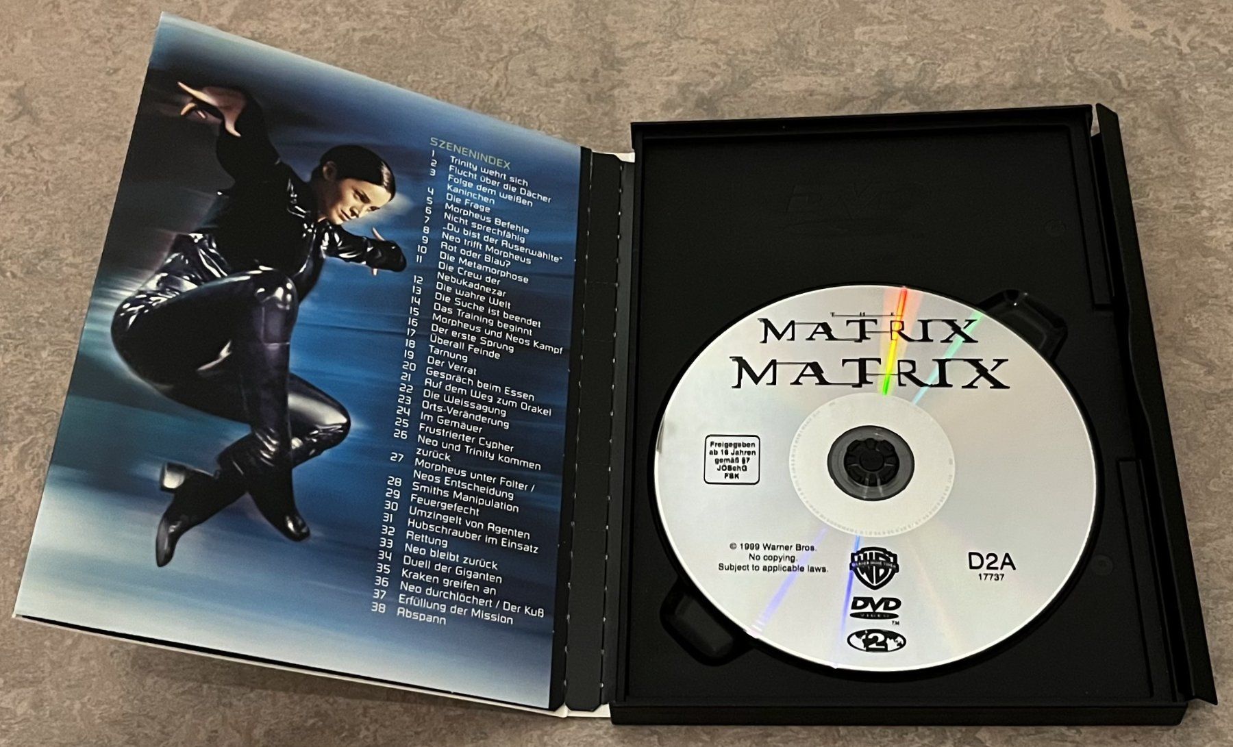 Tutti i DVDs: DVD Matrix (Keanu Reeves, Laurence Fishburne) – Nuovo (secondo la descrizione) da Oberägeri venduto da SpidiamSee 2