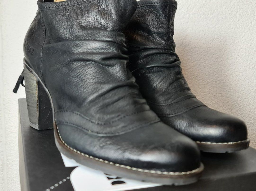 Scarpe da donna: Dkode Leder Stiefeletten Lp:149fr Gr 38 – Nuovo e nell'imballaggio originale da Uerkheim venduto da Justi.y