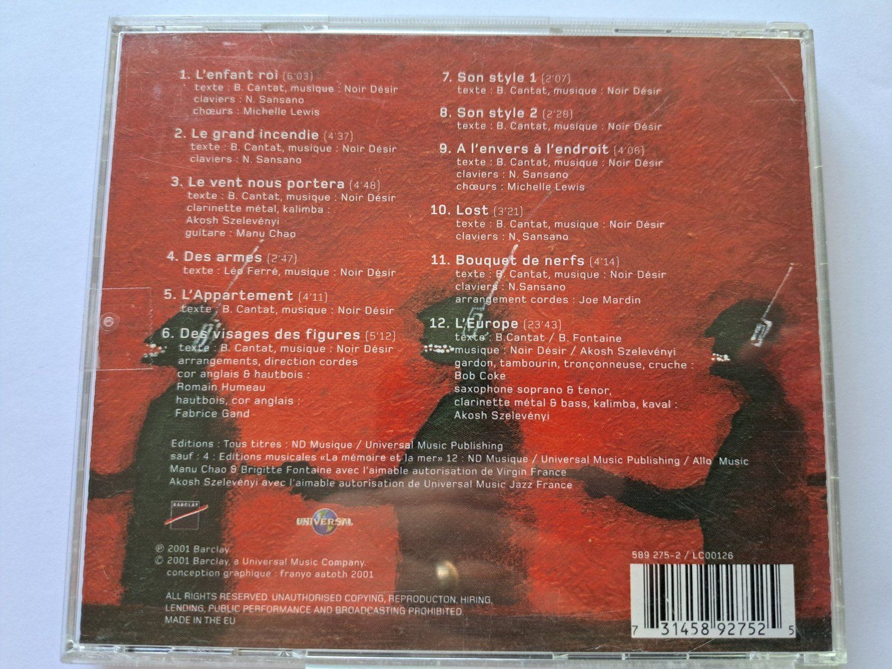CD: Cd Noir Désir - Des Visages des Figures – Usato da Pully venduto da bro_n52j 1