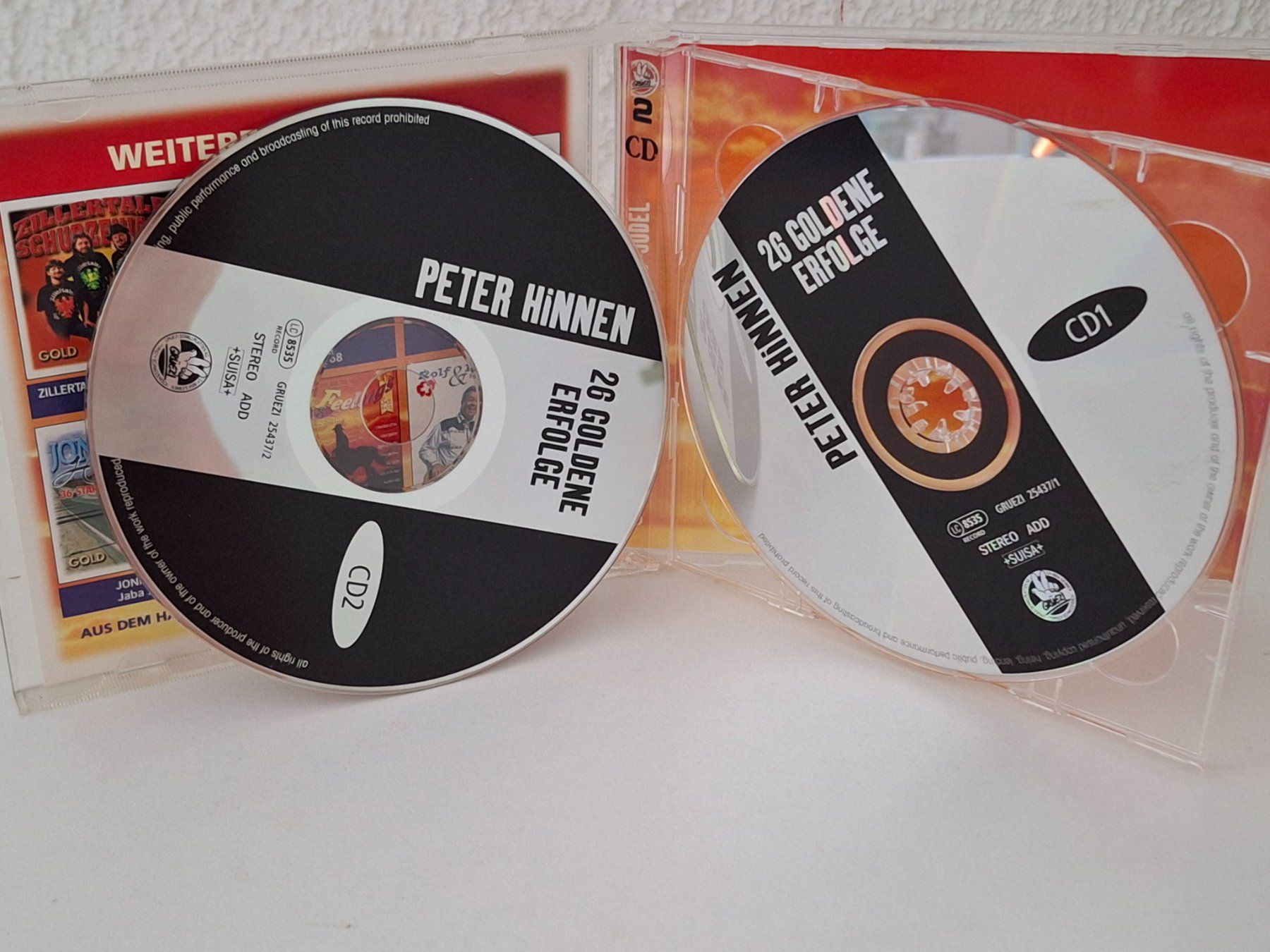 CD: 2CD Peter Hinnen - 26 Goldene Erfolge – Usato da Aarberg venduto da Jackup1 2