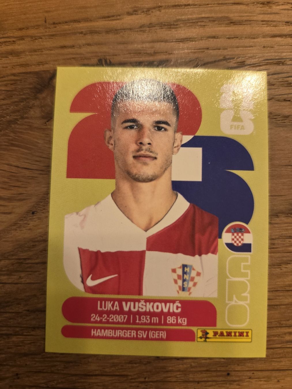 Panini Carte collezionabili: Panini Sticker 2026 CRO 6 – Nuovo (secondo la descrizione) da Luzern venduto da .Skylake.