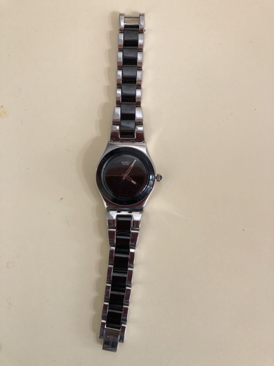 Swatch Uhren: Orologio acciaio Swatch – Gebraucht aus Riva San Vitale von bau64