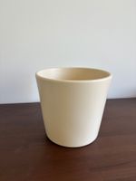 Cream Ceramic Pot 16cm width