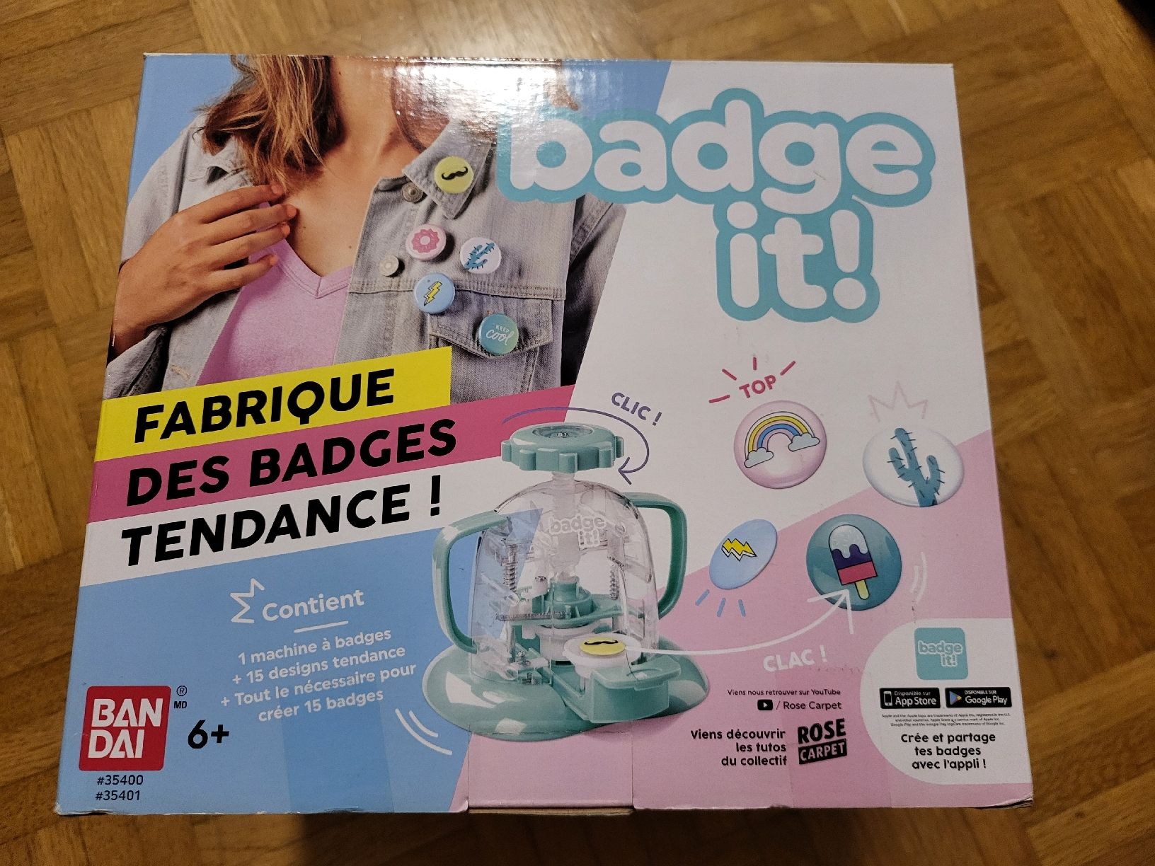 Placchette & Badge: Badge IT! + 2 zusatzpäckchen – Usato da Basel venduto da Nerea07