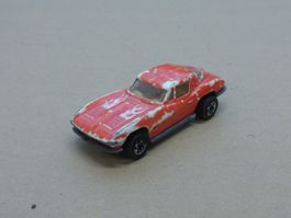 Hot Wheels Corvette 1979 rot Metallauto gebraucht Zustand