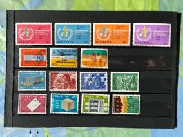 lot de timbres suisse neufs Organisations internationales