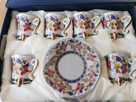 GOLD PRESTIJ Kaffeeservice 12-teilig neu im Karton