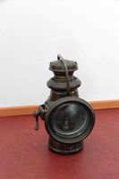 Antike Autolampe Messinggehäuse / Powell & Hanmer Model 515