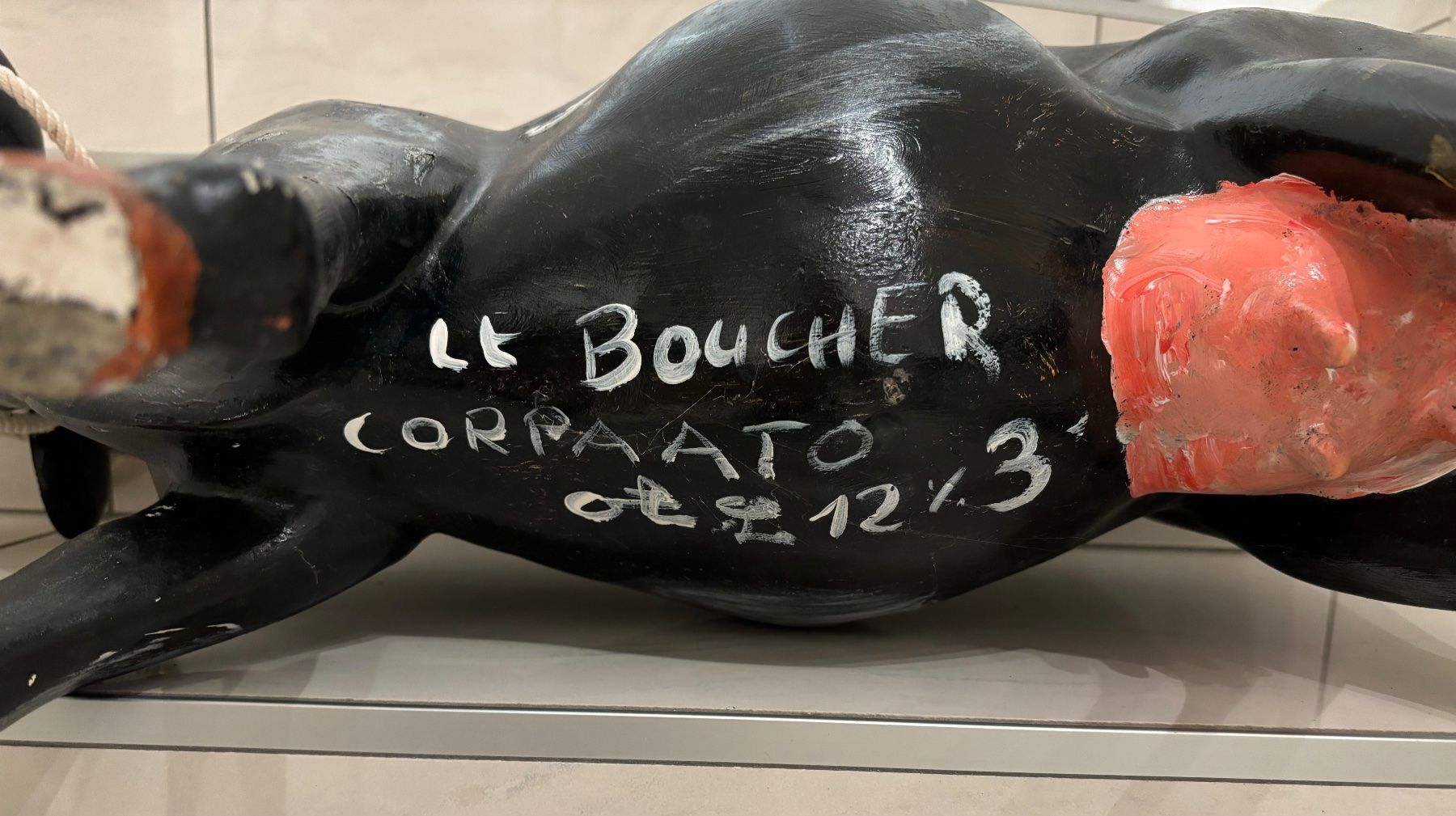 Statuette: HC Gotteron Kuh LE Boucher Corpaato – Usato da Fribourg venduto da Leui7 4