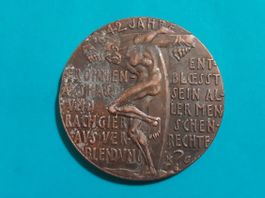 Medaille Pariser Diktat 1921, 36mm