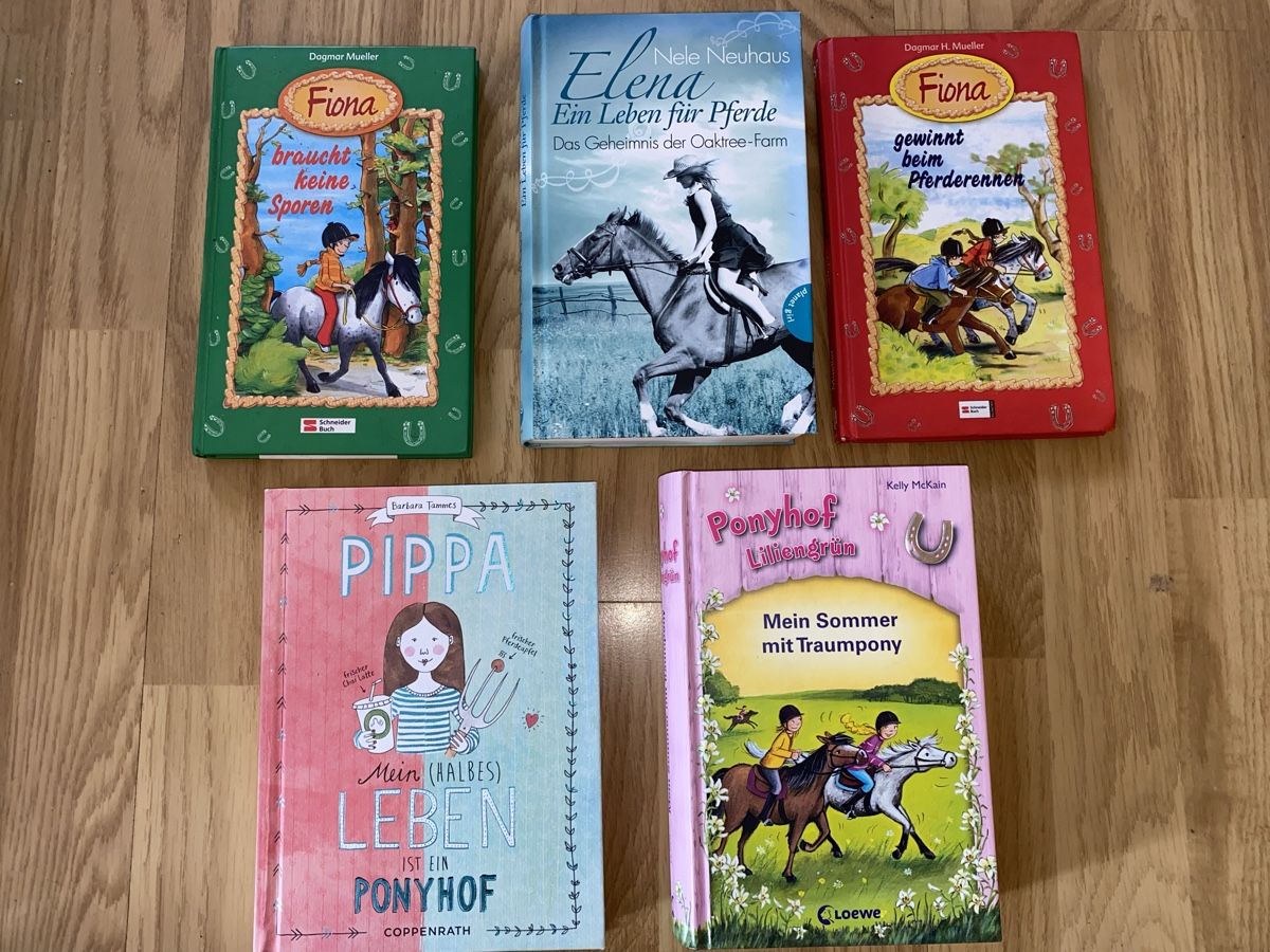 Bücher: 5 PFERDE / PONY Bücher zu einem PREIS!!! – Gebraucht aus Bauma von vorsteg01
