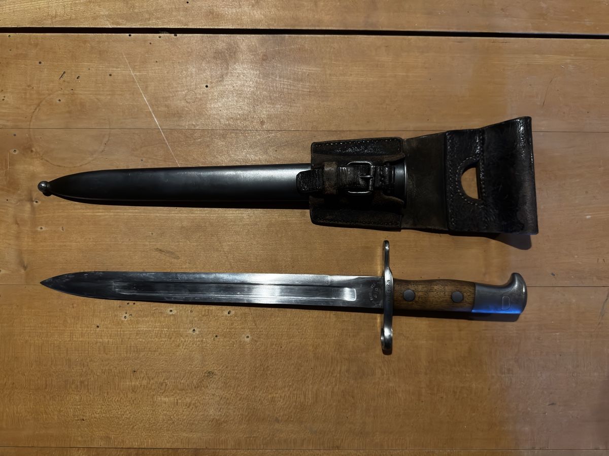 Schweizer Armee Stichwaffen: Bajonett Schweizer Armee – Gebraucht aus Ellikon am Rhein von ya99 2