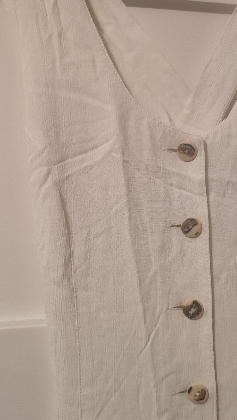 Vestiti: Weisses Sommerkleid – Usato da Chur venduto da joybroki 2