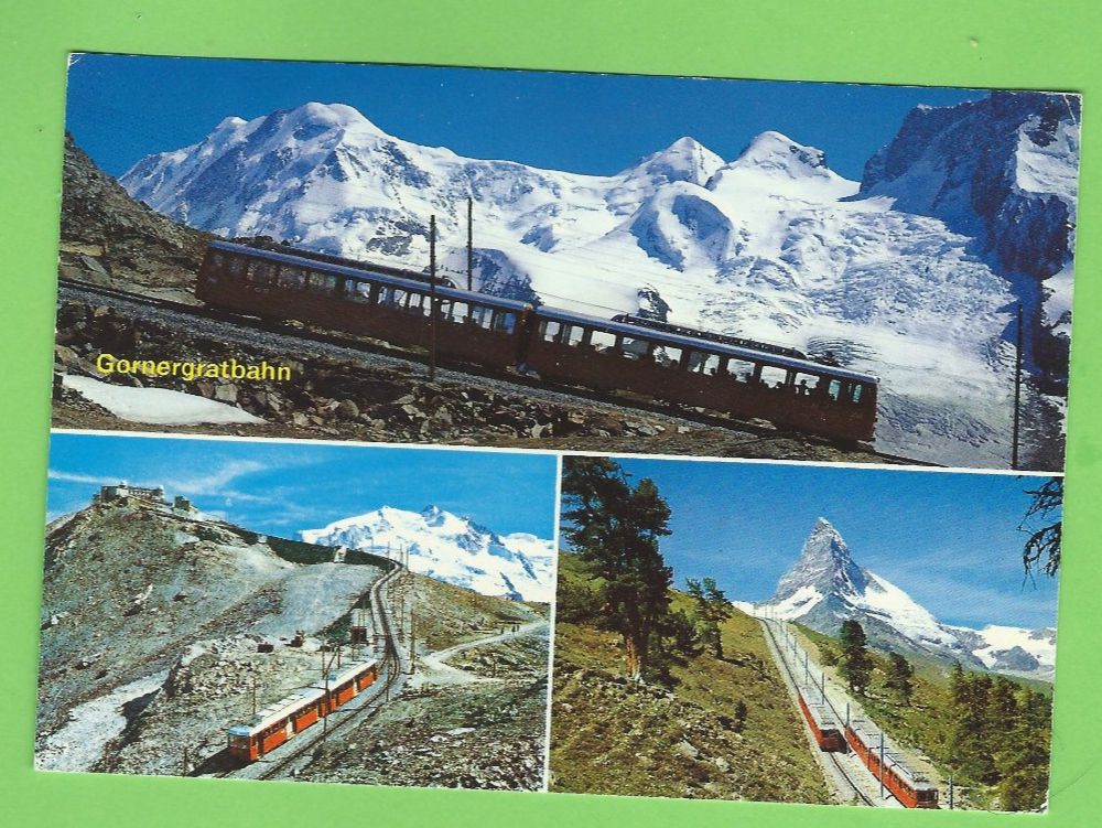 Cartoline postali: Gornergratbahn – Usato da Zürich venduto da t24_de