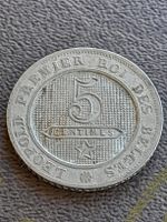 5 Centimes 1861 Belgien 