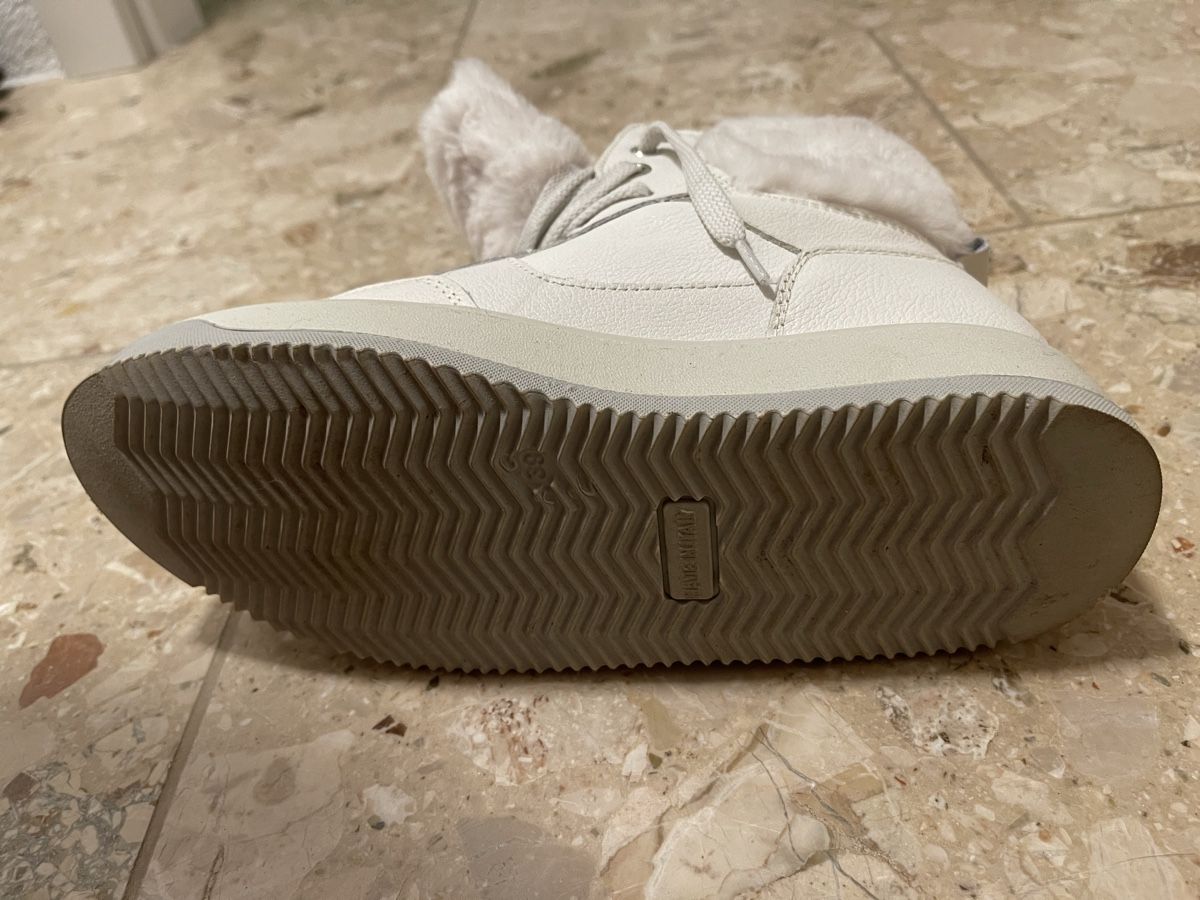 Damenschuhe: Alprausch Leder Winterschuhe weiss – Gebraucht aus Meierskappel von suesle 4
